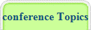 conference Topics